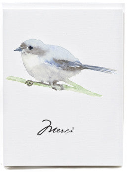 Bird Merci Note Cards - box of 8