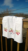 Cherry Flour Sack Towels
